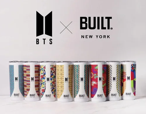 Vista 4 de BTS Botellero (BTS) Mi Botella, 13.9 fl oz (400 ml), Portátil, Libre de BPA