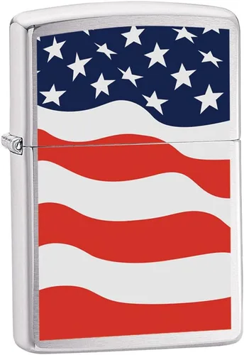 Vista 15 de Encendedores Zippo Bandera Americana
