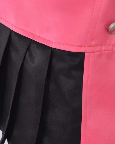 Vista 4 de miccostumes Disfraz de anime para mujer, vestido de cosplay con collar y cinturón