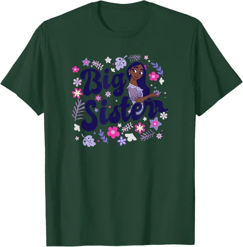 Vista 62 de Disney Encanto Isabela Madrigal Big Sister - Camiseta floral, gris, S Asfalto
