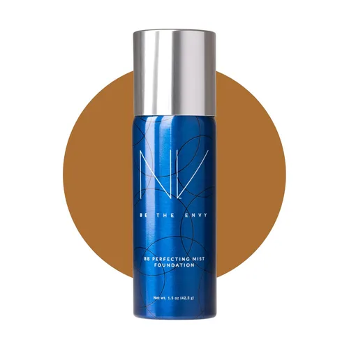 Vista 8 de NV BB Perfecting Mist Foundation - Maquillaje profesional con aerógrafo con polipéptidos de células madre a base de plantas, vitaminas A, D, E