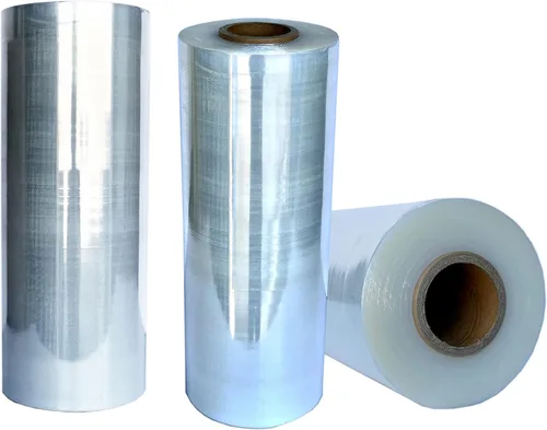 Vista 7 de 16"x1500' película de estiramiento/envoltura de paleta 1 rollo de calibre 80 Industrial Strengh 20 micrones Clear Adhering Packaging durable