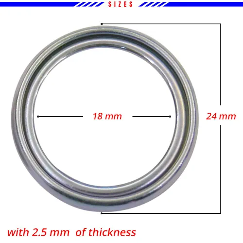 Vista 3 de 201525-4167A 14x Arandelas aplastables de tapón de llenado y drenaje diferencial delantero y trasero - Compatible con Toyota 4Runner Tacoma FJ