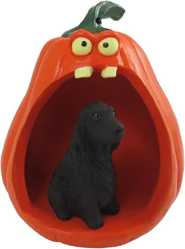 Vista 112 de Conversation Concepts Figura de Corgi galés de Halloween y calabaza Welsh Corgi Pembroke