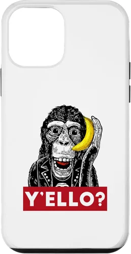 Vista 15 de Funda para iPhone 11 Pro Max Y'ello Monkey Calling Funny Supreme Print Case