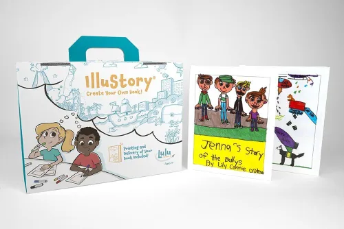 Vista 4 de Lulu Jr. Illustory - Kit para hacer libros, multicolor