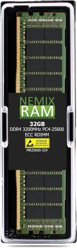 Vista 11 de NEMIX RAM Kit de memoria de servidor registrado DDR4 3200MHZ PC4-25600 4Rx4 1.2V CL22 288-PIN ECC RDIMM compatible con GIGABYTE MC62-G40 MC62-G41