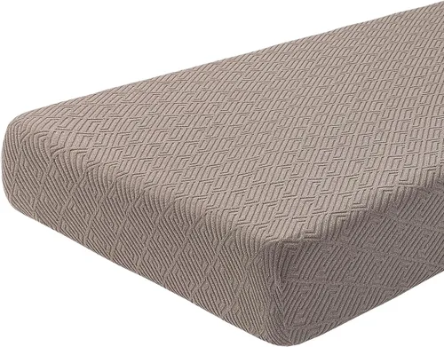 Vista 26 de SearchI Fundas de cojín elásticas impresas para sofá, fundas de cojín de repuesto para sofá, protector de muebles suave con parte inferior elástica