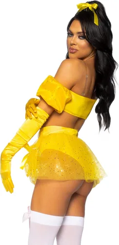 Vista 3 de Leg Avenue Women's 4 Pc Fairytale Beauty Costume