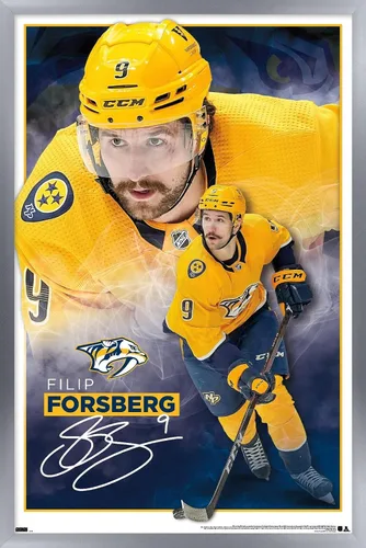 Vista 11 de Trends International NHL Nashville Predators - Póster de pared de Filip Forsberg 23