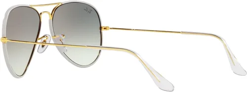 Vista 5 de Ray-Ban Gafas de sol unisex RB3025JM estilo aviador clásico de metal a todo
