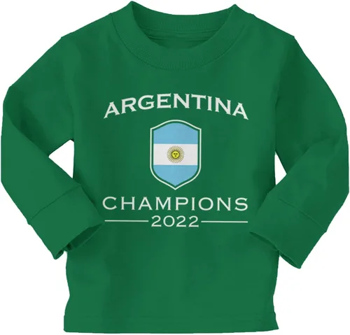 Vista 20 de Argentina Champions 2022 - Camiseta de algodón para bebés/niños pequeños