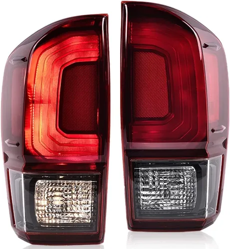 Vista 16 de GRAND ORANGE Conjunto de Luces Traseras Luces Traseras Lámpara de Freno con Bombillas Compatible con Toyota Hilux Pickup Truck 1989-1995 8156089166