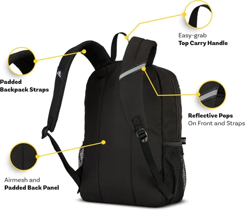 Vista 7 de High Sierra Mochila Swoop Sg, Plateado combinado, Mochila Swoop Sg