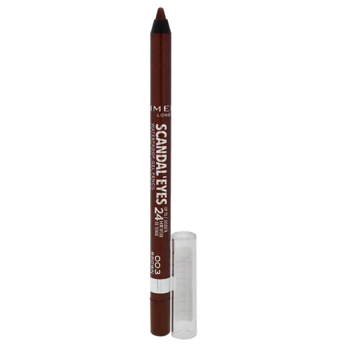 Vista 10 de Rimmel London Scandaleyes Delineador de Ojos en Lápiz de Gel Impermeable, de Larga Duración, Ultra Suave, a Prueba de Manchas, 001, Negro, 0.04 oz