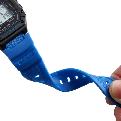 Vista 5 de Hombres deporte al aire libre reloj digital 5bar impermeable alarma luz trasera LED moda cronógrafo relojes