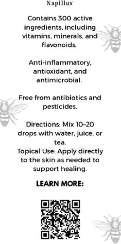 Vista 8 de Extracto de propóleo verde - Gotas de apoyo inmunológico 100% naturales - Origen brasileño - 1 fl oz