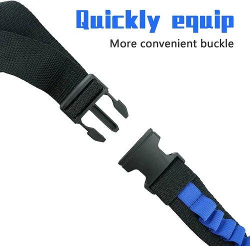 Vista 5 de BOROLA Bandolier - Correa de hombro con balas suaves, clip ajustable, para dardos y munición, compatible con Nerf Blasters