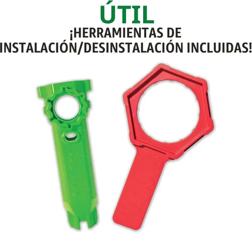 Vista 5 de Fluidmaster K-400H-021-P8 PerforMAX Kit de reparación de inodoro de todo 2 pulgadas, multicolor