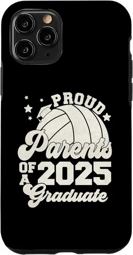 Vista 27 de iPhone 16 Parents of a 2025 Graduate Senior Graduation Volleyball Case