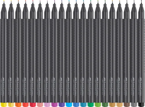 Vista 2 de Faber-Castell Grip Finepen - Cartera (20 unidades)