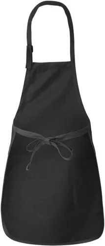 Vista 8 de Delantales con logotipo personalizado para mujeres y hombres, paquete de 5 o 10 – Añade tu diseño bordado, delantal personalizado de longitud