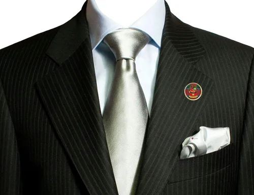 Vista 2 de Sinclair - Insignia de solapa con escudo de clan escocés, color dorado, producto de Escocia, sinclair
