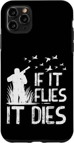 Vista 13 de If It Flies Dies Duck Goose Quail Pheasant Hunt Hunter Gift Case for iPhone 17