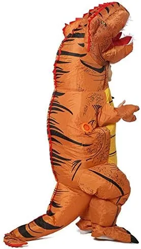Vista 6 de JYZCOS Inflatable Dinosaur Costume Air Blow Up Fancy Dress