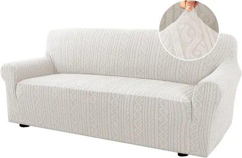 Vista 21 de H.VERSAILTEX - Fundas de silla de 1 pieza, fundas elásticas para sofá lavables, antideslizantes, suaves, para mascotas, fundas para sofá de mejora