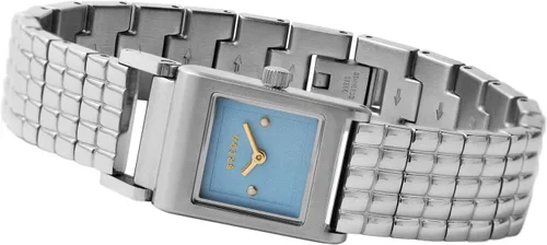 Vista 2 de Breda 'Revel' Reloj de pulsera de acero inoxidable plateado, 0.709 in, plateado, Revel