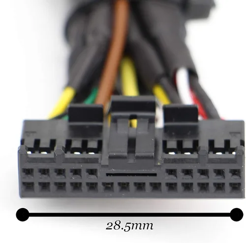 Vista 3 de Xtenzi Arnés de montaje de cable RCA para automóvil compatible con Pioneer AVIC AVH CDP1803 - XT91909