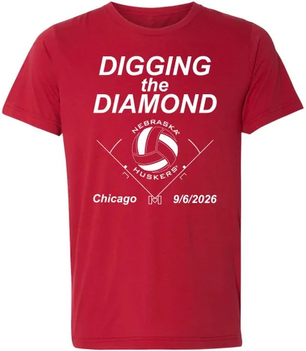 Vista 25 de CornBorn Elige tu diseño: camisetas prémium de voleibol de Nebraska para mujer