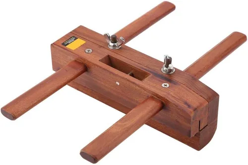 Vista 5 de HEEPDD Plano de mano de doble manija, kit de avión de mano de palisandro para carpintería, instrumento musical para muebles, herramienta de mano