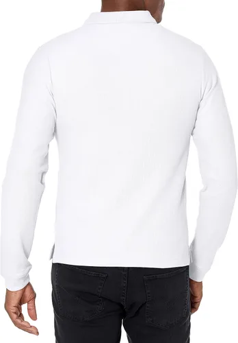 Vista 2 de IZOD Polo piqué de manga larga para hombre joven