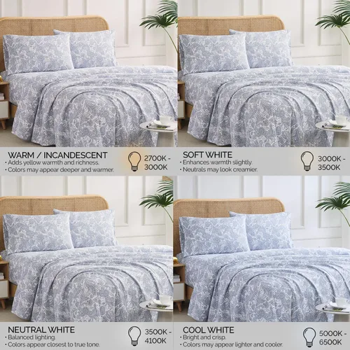 Vista 149 de Southshore Fine Living, Inc. Colección Winter Brush, juego de sábanas de 3 piezas para cama individual, sábana bajera con bolsillo profundo de 14