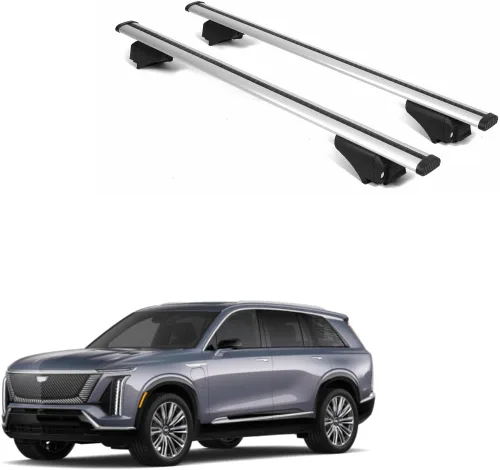 Vista 8 de ERKUL Barras transversales para techo de 220 libras para Kia EV9 2024-2026 GT-Line Barras transversales de aluminio con bloqueo antirrobo