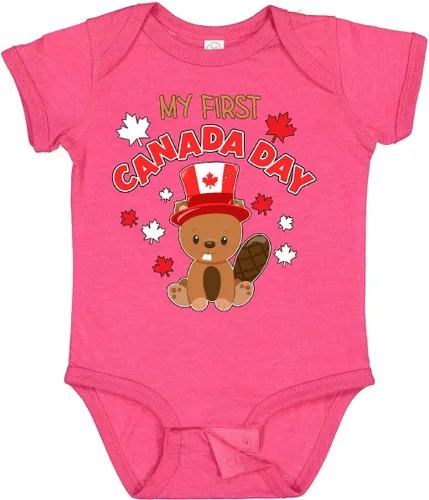 Vista 7 de inktastic My First Canada Day Baby Bodysuit