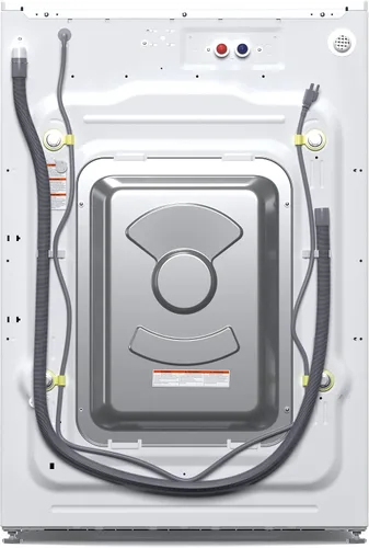 Vista 6 de KoolMore Paquete de lavadora + secadora de gran capacidad: lavadora de carga frontal de 4.5 pies cúbicos [120 V] (FLW-5CWH) + secadora de carga