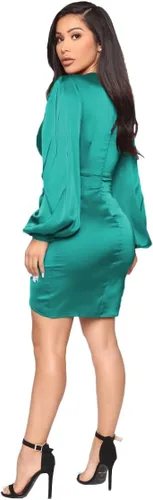 Vista 3 de LightlyKiss Women's Wedding Guest Dress Twist Front Formal Party Cute Dress Women Front Formal Party Cute Dresses