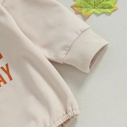 Vista 148 de Adobabirl Traje de Halloween para bebé, sudadera de fantasma, calabaza, mameluco, suéter de gran tamaño, lindo para otoño e invierno