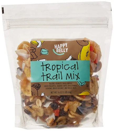 Vista 12 de Marca de Amazon, Happy Belly Nuts, Chocolate & Dried Fruit - Mezcla de frutos secos, 1 libra (paquete de 1)