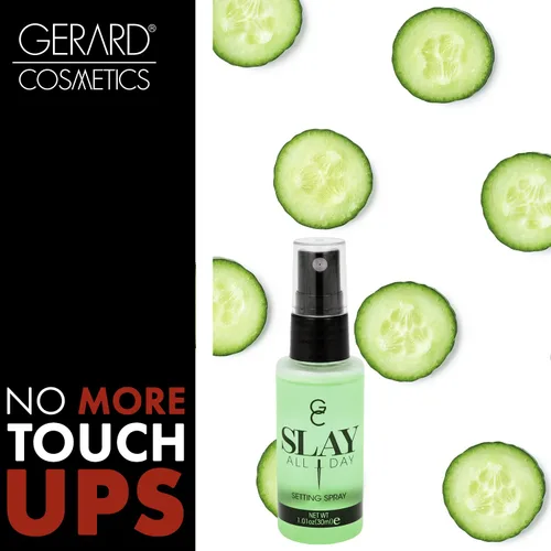 Vista 2 de Gerard Cosmetics Espray fijador Slay All Day, tamaño para viajes