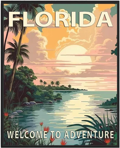 Vista 42 de Póster artístico de Alaska, decoración artística de paisaje retro de Estados Unidos, pintura de montaña y paisaje de aventura para dormitorio, sala