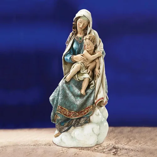 Vista 2 de Avalon Gallery Regalos inspiradores - Figura de resina en caja de regalo de la colección Ava Maria, 28.5 pulgadas, Madonna & Child