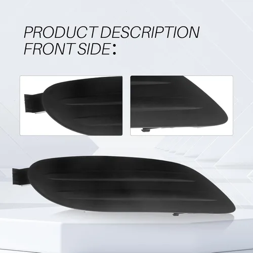 Vista 3 de CarPartsDepot Cubierta antiniebla delantera derecha del lado del pasajero 2005-2008 compatible con Toyota Corolla Sedan 5212702170 TO1039107