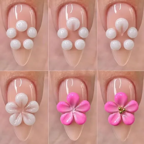 Vista 4 de NAILGIL - Gel 3D para arte de uñas, sin hemas, 3.53 oz de gel sólido constructor para esculpir las manos no pegajosas para extensiones, modelado