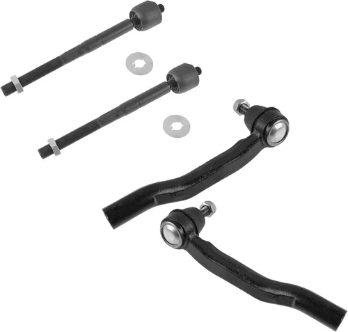 Vista 113 de TRQ Juego de varillas de acoplamiento delanteras interiores y exteriores, 4 piezas, compatible con Kia Soul 2014-2019 15-19 Soul EV