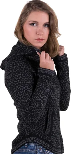 Vista 5 de Gamboa Cárdigan de alpaca para mujer, tejido de punto para otoño e invierno, para mujer