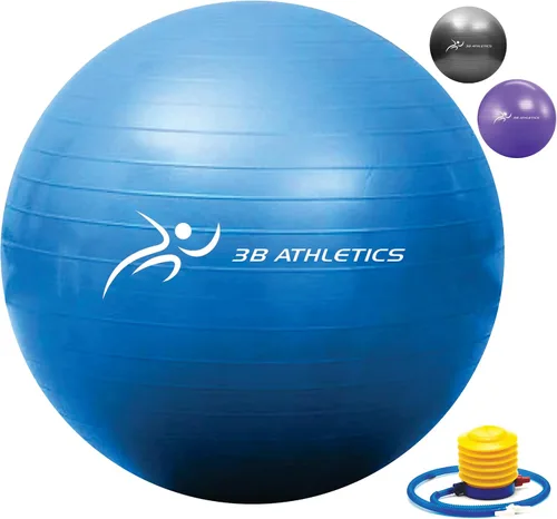 Vista 7 de Pelota de yoga para embarazo y pelota de ejercicios: equipo de fitness para gimnasio en casa, equipo de ejercicio para mujeres, kit de pilates